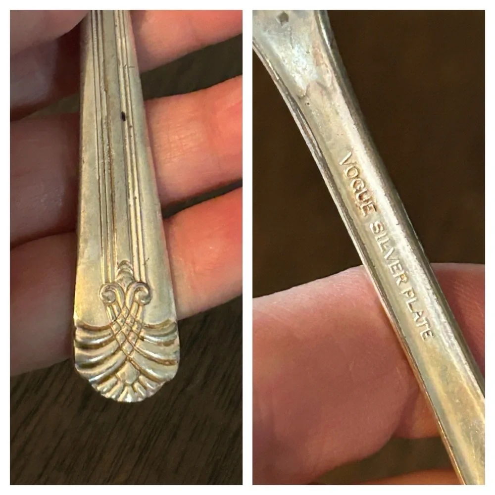 Vintage Silver-Plate Spoons